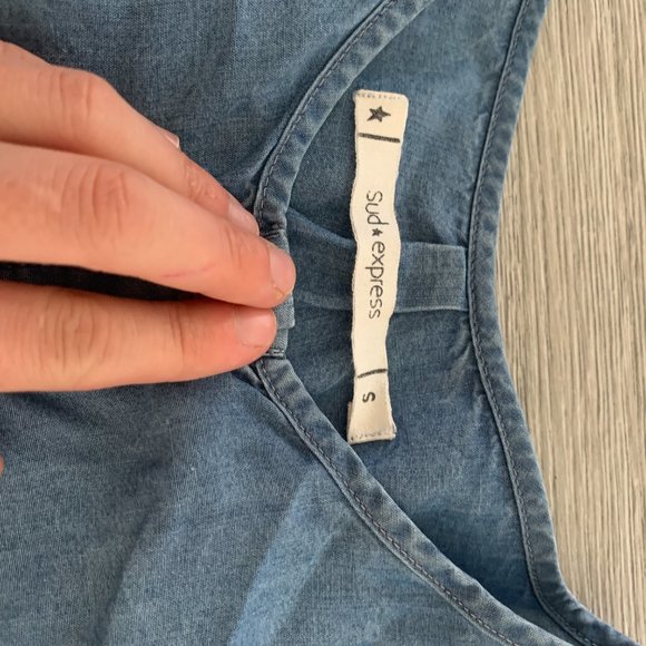 jean shirt SUD EXPRESS - Picture 3 of 5